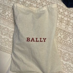 EI 10 Bally brown leather loafer